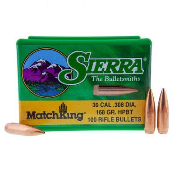 SIERRA KROGLE .308 168 GR HPBT MATCHKING