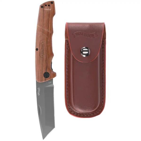 WALTHER BWK 4 BLUE PREKLOPNI NOŽ LESENI