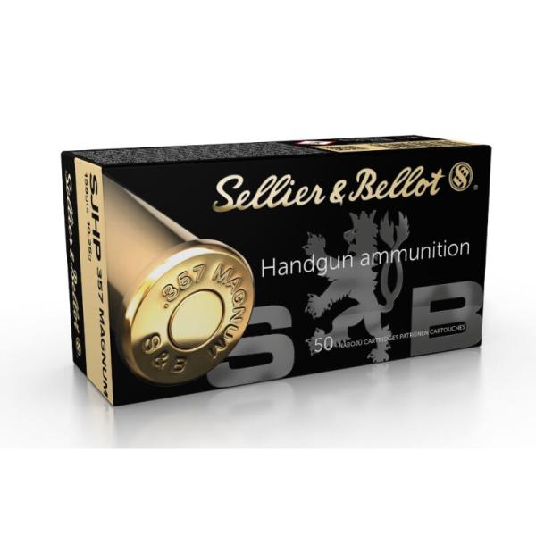 NABOJ S&B .357 MAGNUM SJHP Z VOTLO KONICO