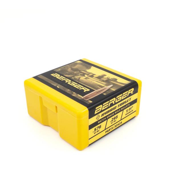BERGER KROGLE HIRYD TARGET 7.62 MM 185 GR 