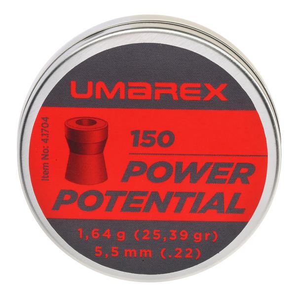 UMAREX POWER POTENTIAL DIABOLE 5,5 MM (.22) 1,64 G – 150 KOM