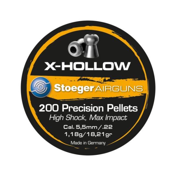 H&N DIABOLE STOEGER X-HOLLOW POINT HIGH SHOCK MAX INPACT kal. 5,5 mm 1,18 g