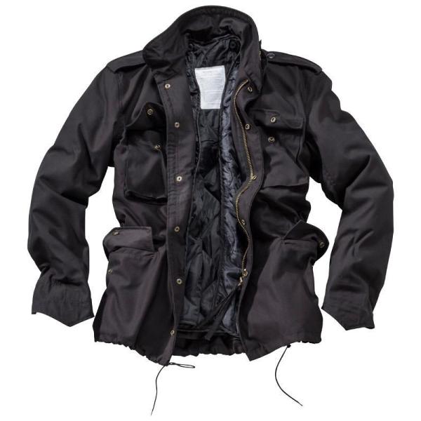 JAKNA MOŠKA MIL-TEC US FELDJACKE M65 ČRNA