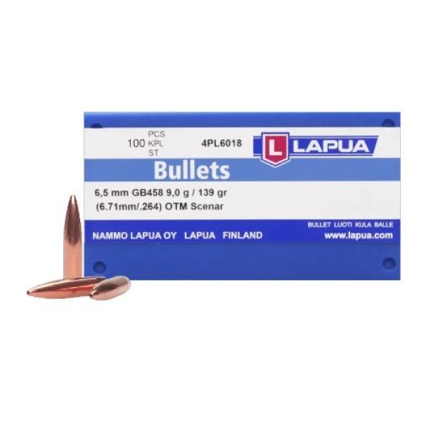 KROGLE LAPUA 6,5 mm SCENAR - OTM GB458 /139 GR