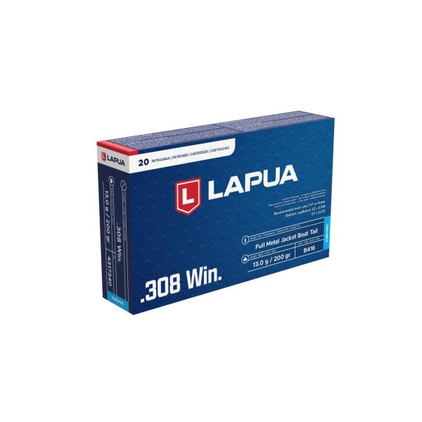 NABOJ LAPUA .308 WIN 13g/200gr FMJBT SUBSONIC